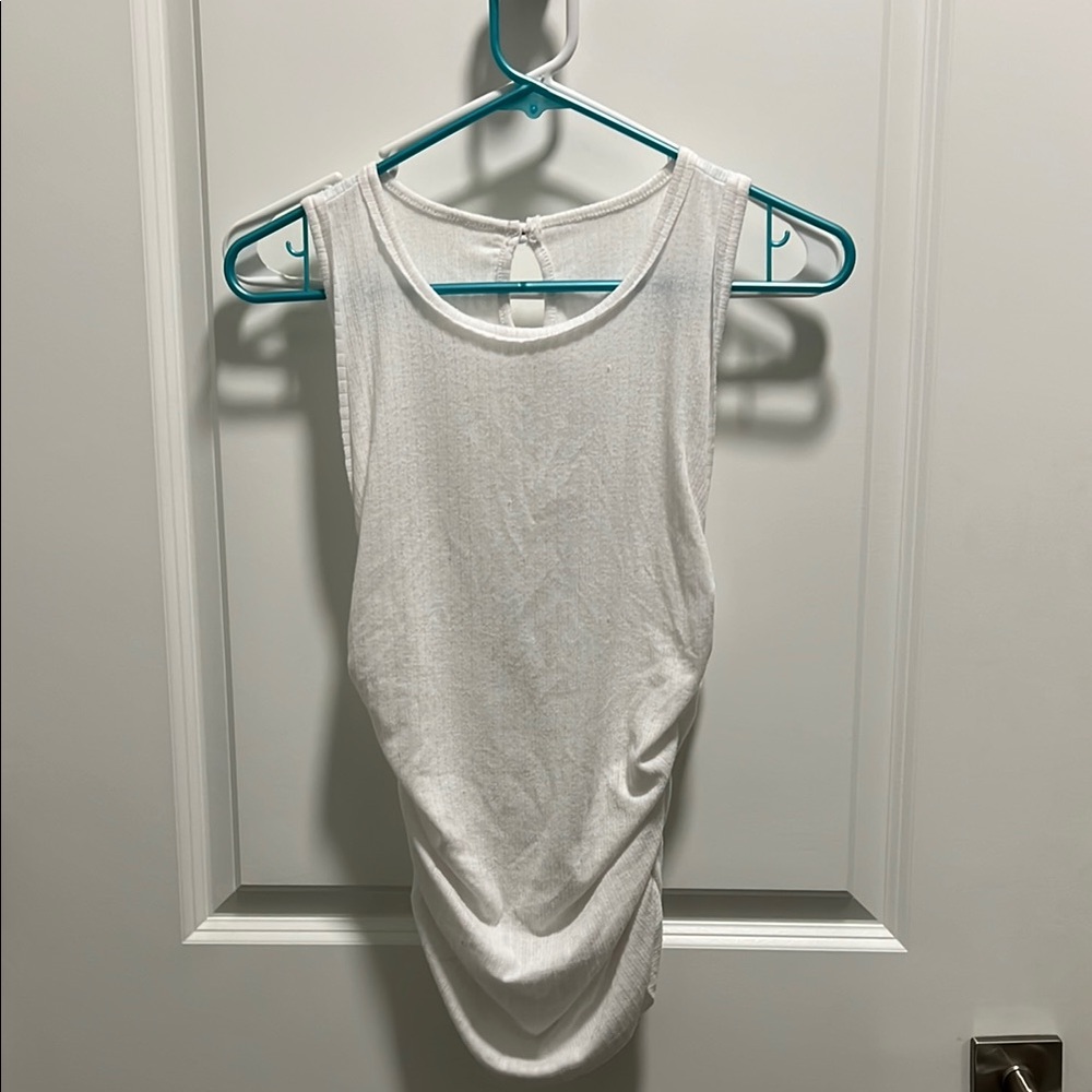 White Sleeveless Women's Top